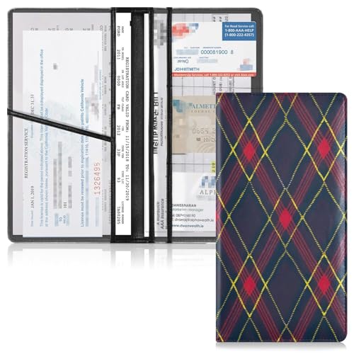 Organizador de Documentos para Auto Cuero miniatura 2