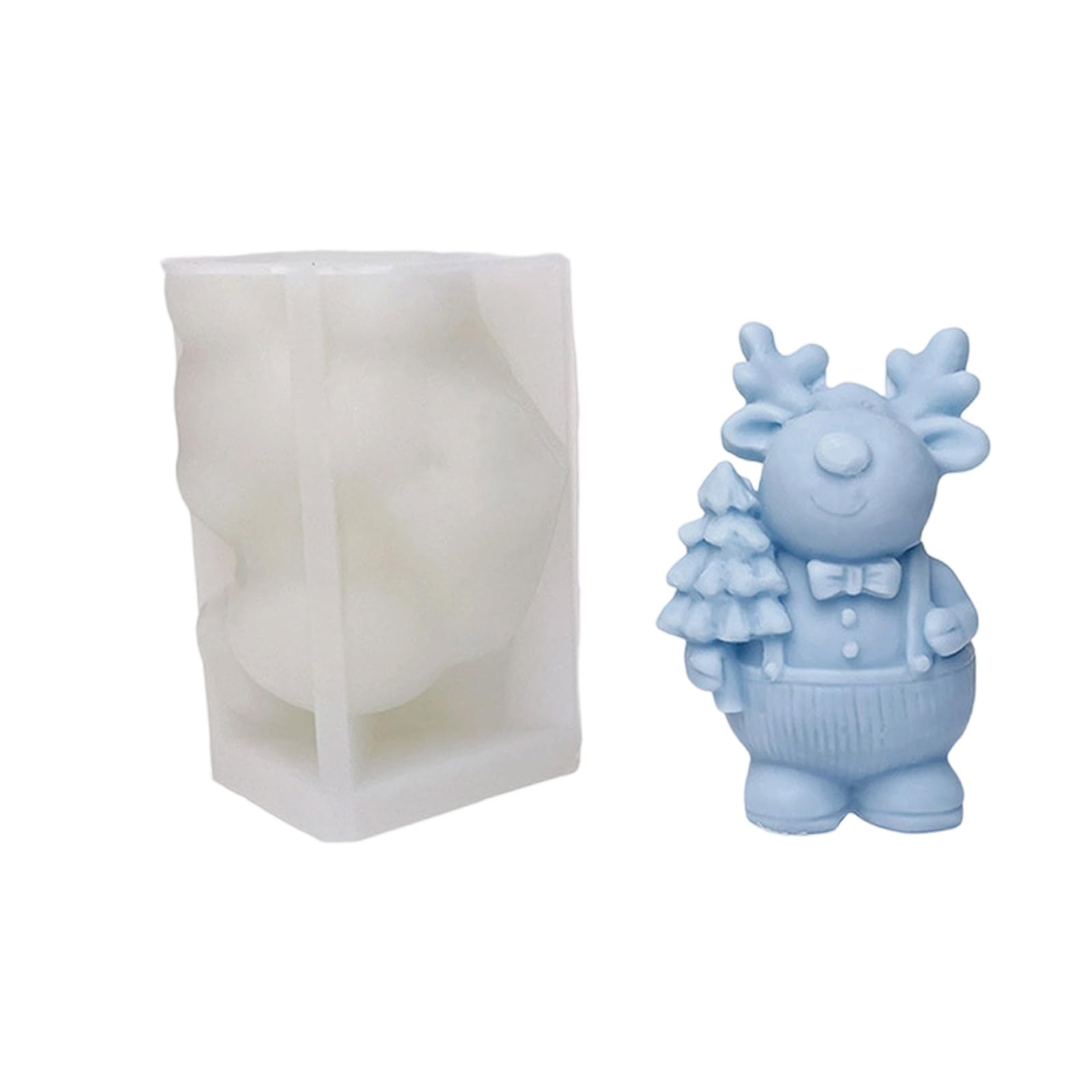 Oxxggkao 8908S Food Safe Silicone Christmas Reindeer And Tree Designs For And Baking Christmas Deer Silicone