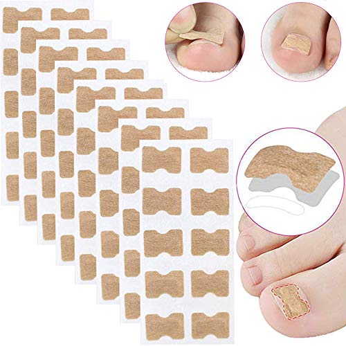 Ingrown Toenails Stickers - 80PCS Glue-free Toenail Patch Painless Pedicure Toenail Correction Sticker Professional Ingrown Toenail Treatment Tool for Women Men