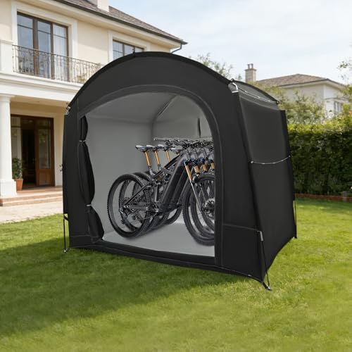 Abri vélo jardin pliable et imperméable avec ventilation optimisée - 7