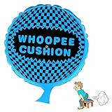 Whoopee Cushion, 9" Whoopie Cushion Fart Toy, Self Inflating Woopie Cushion for Kids Adult Teens, Make Great Big Mega Woopy Fart Sounds, Funny Fart Game, Prank Gag White Elephant Gifts