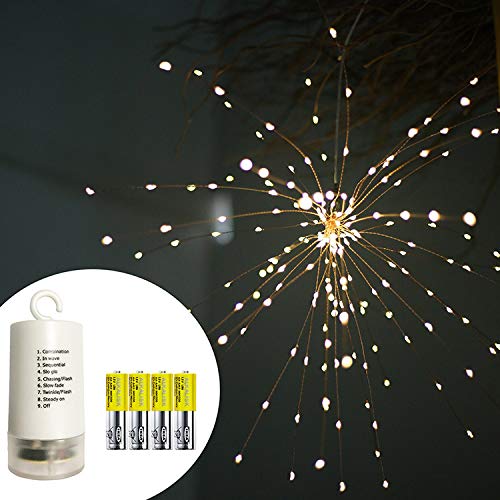 Frmarche Fuochi d'Artificio Luminose 200LEDS Tenda...