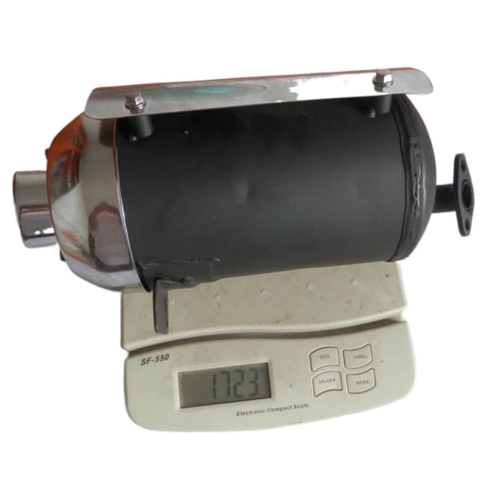 Silenciador de escape de 2kw, estilo de Motor silencioso, reduce el ruido for Gx160 Gx200 168f 3kw 3800, tubo colector de protección de arandela generadora