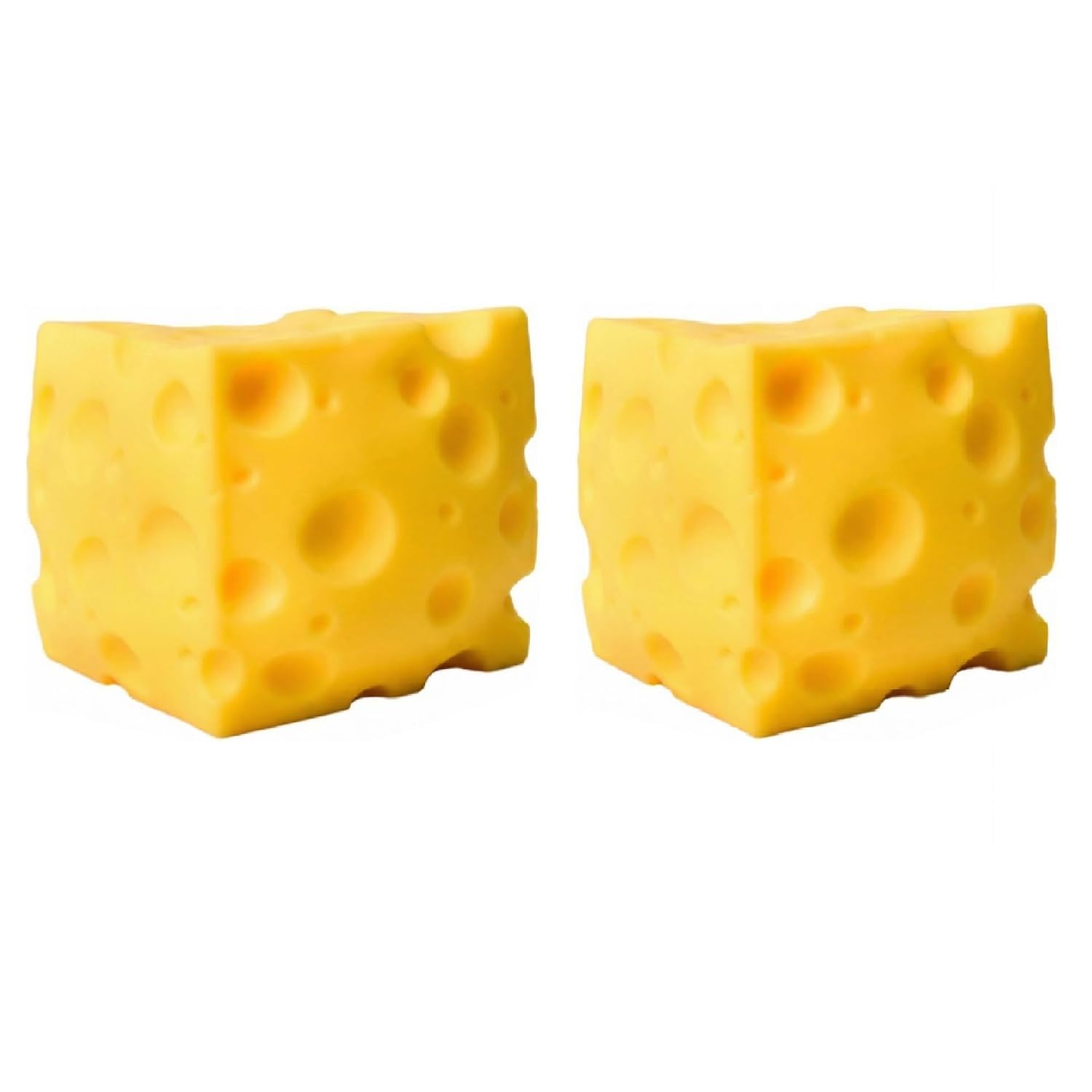 10cm Giant Cheese Squishy with Clay Inside, Squishys Sensory Toy, Squishy Cheese, Cheeses Sensory Fidget Toy, Slow-Rebound Shapeable Squeeze Ball, Relieves Stress Gift for Kid Adult (2.) — image 1