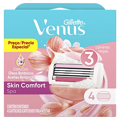 Gillette Venus Skin Comfort Spa Carga para Aparelho de Depilação ...