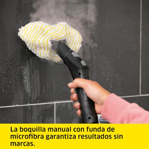 Miniatura 5 de Kärcher Limpiadora De Vapor Sc 4 Easyfix, Presión: 3,5bar, Calentamiento: 4 Min., Potencia: 2000w, Rendimiento: 100m , Sistema De 2 Depósitos: 0,5l 0,8l, Kit Limpieza Easyfix, Boquillas Y Fundas