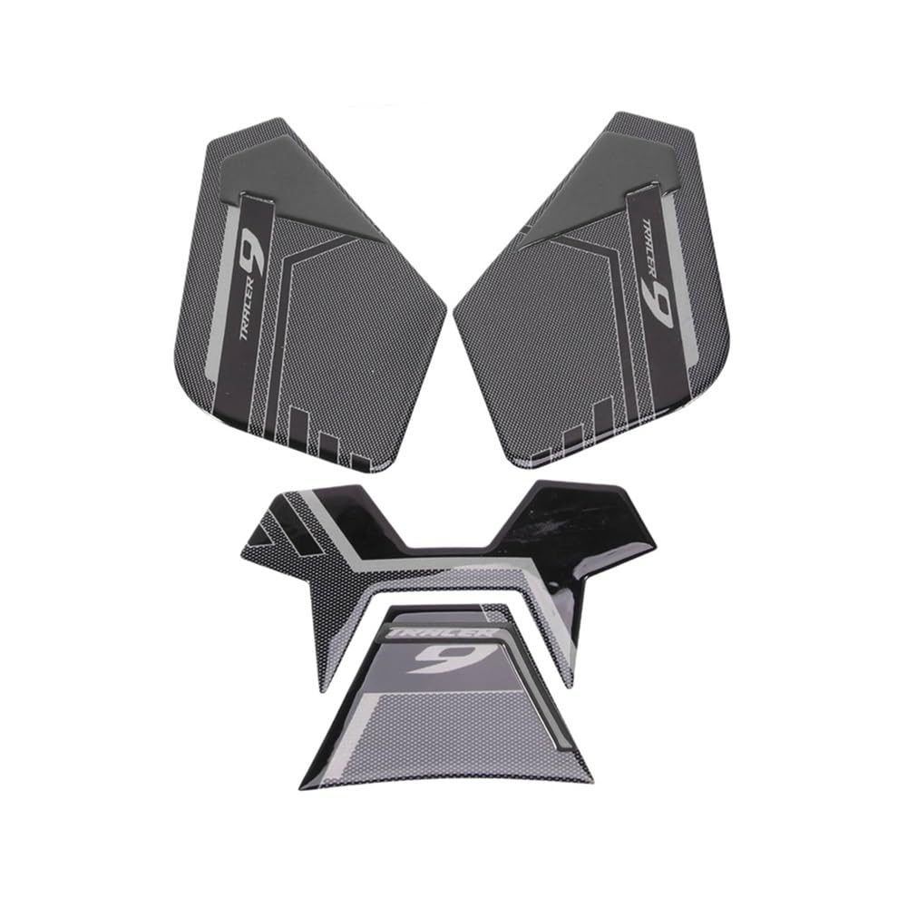 Tracer 9 GT protection réservoir moto antidérapante latérale grise 2021-2022