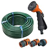 manguera extensible 30 metros Calidad superior manguera de PVC flexible.