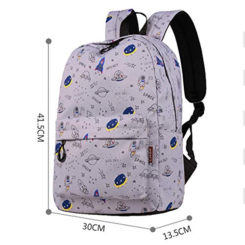 Mochila con estampado de estrellas para el instituto y escapadas de moda 4