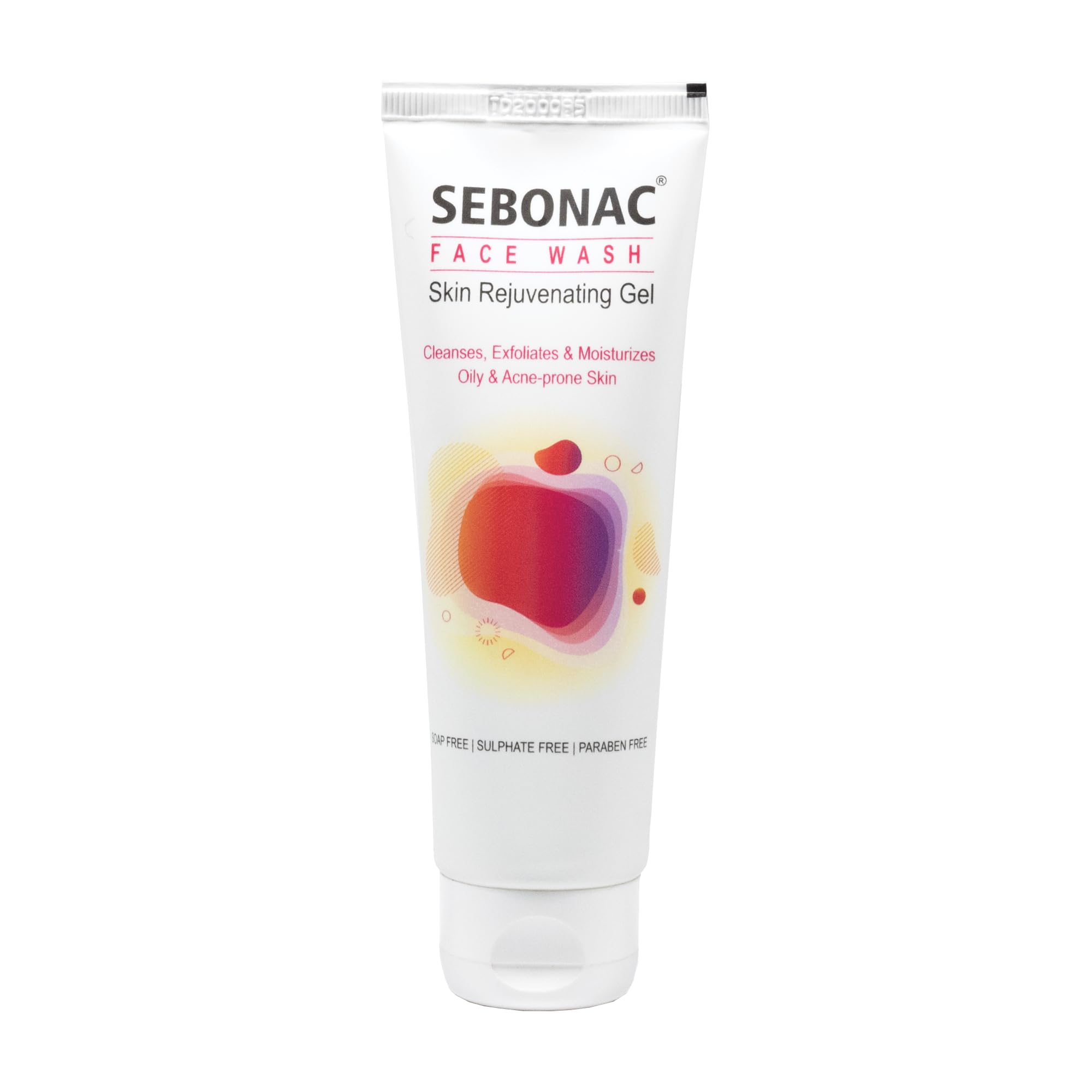 Face Wash for Oily and Acne prone skin | Glycolic Acid, Aloe Vera, Vitamin E | Natural Biodegrable Surfactants | Soap Free | Paraben Free | Sulphate Free | Skin Rejuvenating Gel Cleanser 75g