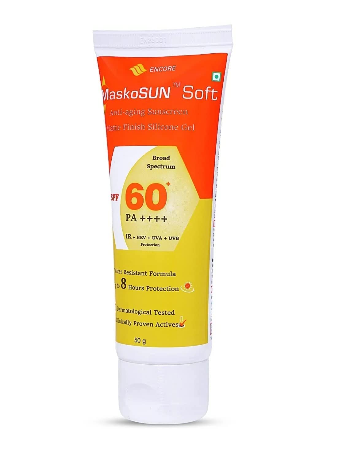 SPF 60 | Anti-Aging Sunscreen | For Sensitive Skin | Broad spectrum PA++++ | matte finish | 8 hours protection Pack of 50g