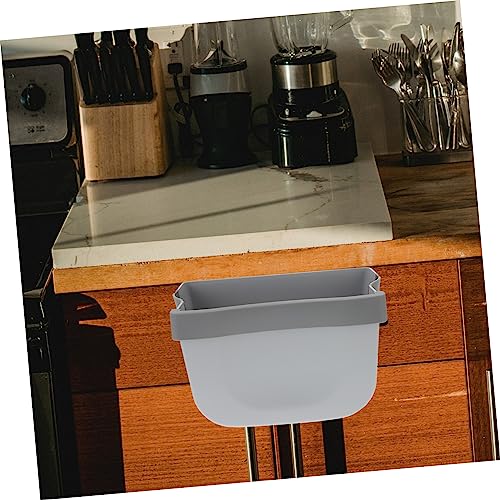 Caneca de basura plegable montada en pared para cocina miniatura 6
