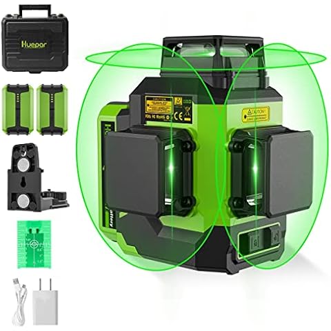 Huepar 3 x 360 Nivel Laser LS03CG Cover