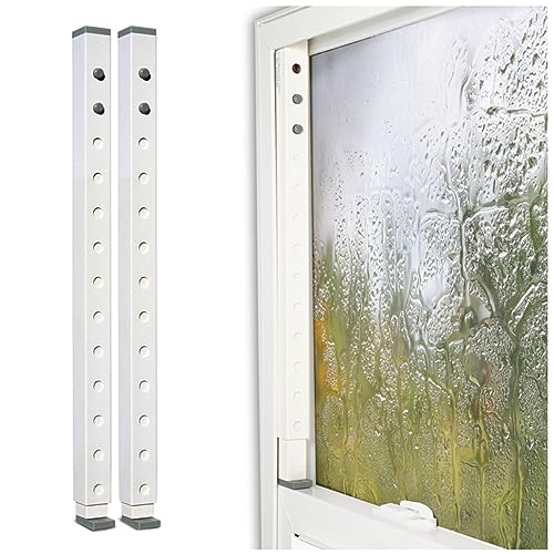 Image of The Lock-it Block-it Regular – (2 Devices) Home Security Adjustable Window Security Bars/Window Lock Bar, Security Bar for Sliding Glass Door, Child Safety Lock & Sliding Patio Door Security Bar