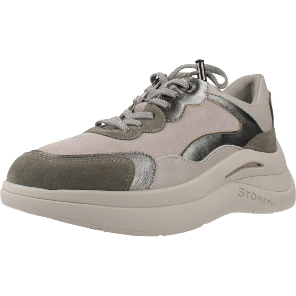 Stonefly Rocha 5 Velour/Embossed Laminated Lth