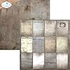 Elizabeth Crafts Double-Sided Cardstock Pack 12"X12"-Coffee Dyed #4