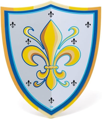 Papo - Fleur-De-Lys Shield Toy for Kids - Ages 3+ - Foam Weapon Collection - Cre