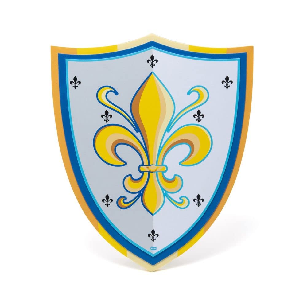Papo - Fleur-De-Lys Shield Toy for Kids - Ages 3+ - Foam Weapon Collection - Creative Play Fantasy Chivalry - Gift Idea Toy for Girls and Boys