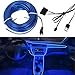 Produktbild 5M/16.4FT Auto Led Innenbeleuchtung,USB EL Wire Auto Blau,Led Atmosphäre Licht Auto,Ambientebeleuchtung 5v Autolicht,Auto LED Streifen,Led Tape Auto,Led Lampen für Auto,asserdicht Ambientebeleuchtung