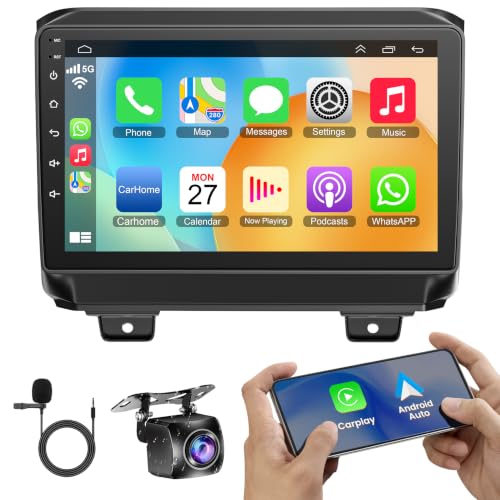 Radio para Jeep Wrangler JL 2018-2021 y Gladiator JT 2020-2021 miniatura 1