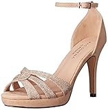Bomba de noche Melissa Violat Sandalias de gladiador con tiras para mujer, Beige (Piedra), 41/42 EU