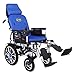 Fauteuil Roulant Électrique Couché Complet, Fauteuils Roulants Électriques Ou Manuels, Chaise De Scooter Motorisée Pliable Ultra Portable, pour Personnes Âgées