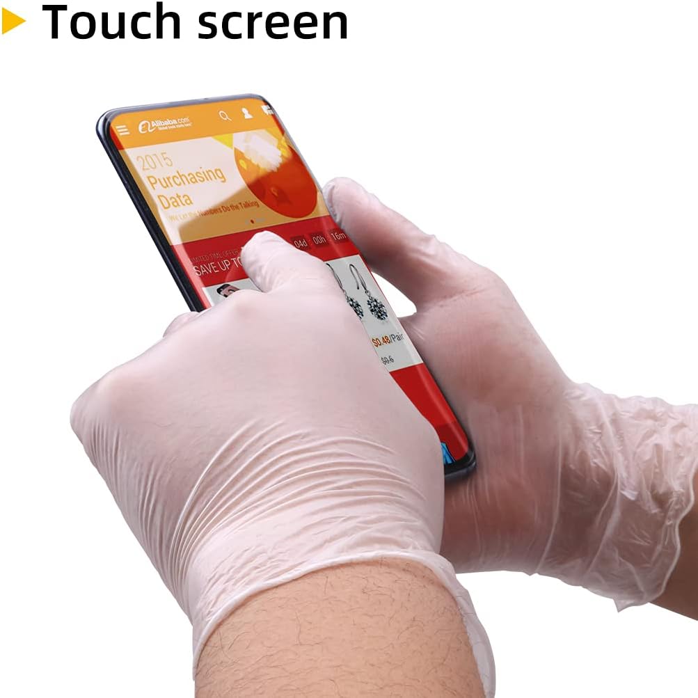 Nitrile Disposable Gloves 3 Mil Latex Free Safety Working Gloves for Food Handle or Industrial Use