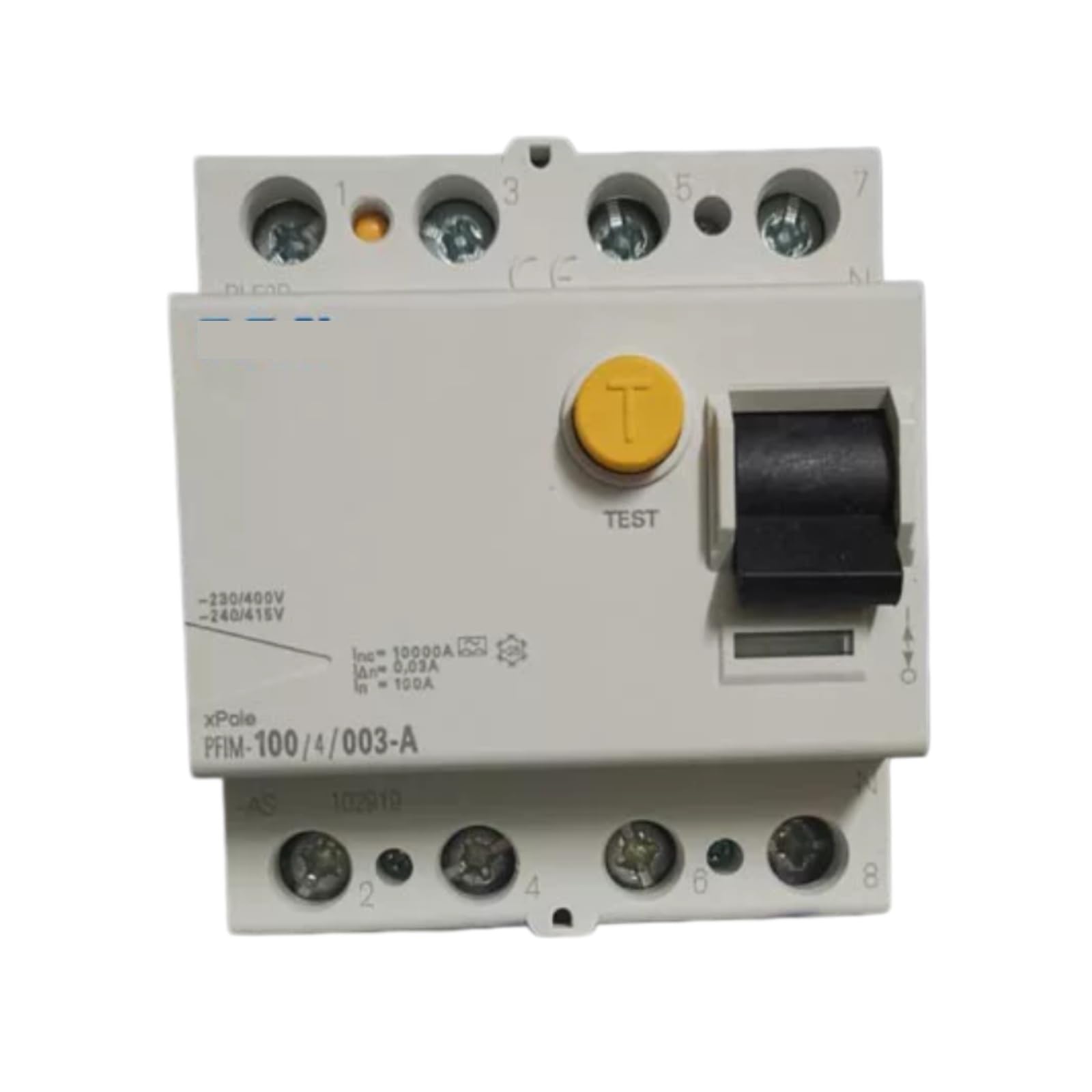 HKEJSJWA Circuit Breaker PFIM-100/4/003-A, 100A 4P Leakage Circuit Breaker Switch