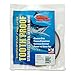 American Fishing Wire Tooth Proof Stainless Steel Single Strand Leader Wire, Size 9, Camo Brown Color, 105 Pound Test, 1/4 Pound Coil
