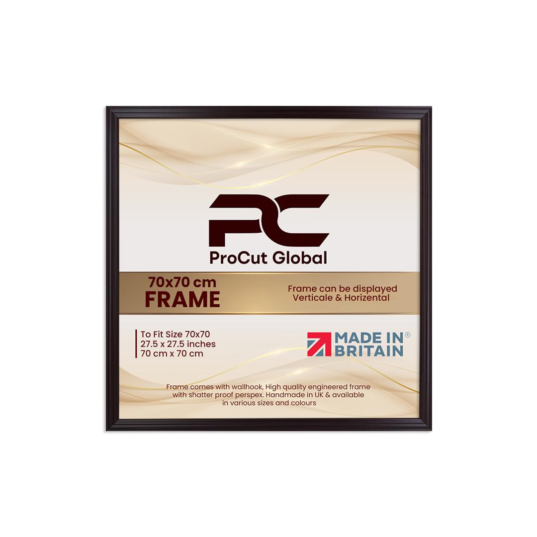 Procut Global Classic Rose Wood Picture Frames For Photos - 70x70cm