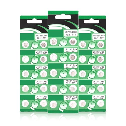 10pcs / 20pcs Pilas Botón AG2 LR726 Compactas miniatura 4