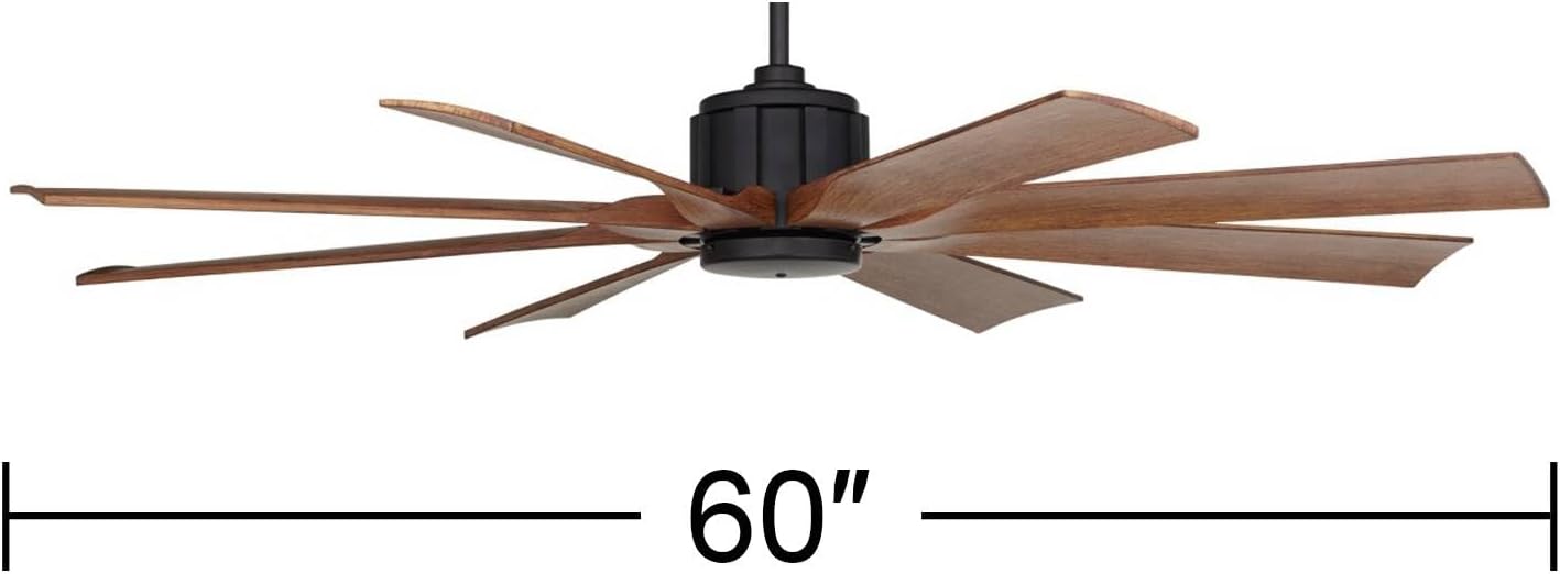 Possini Euro Design 60 inch Ceiling Fan Dimension