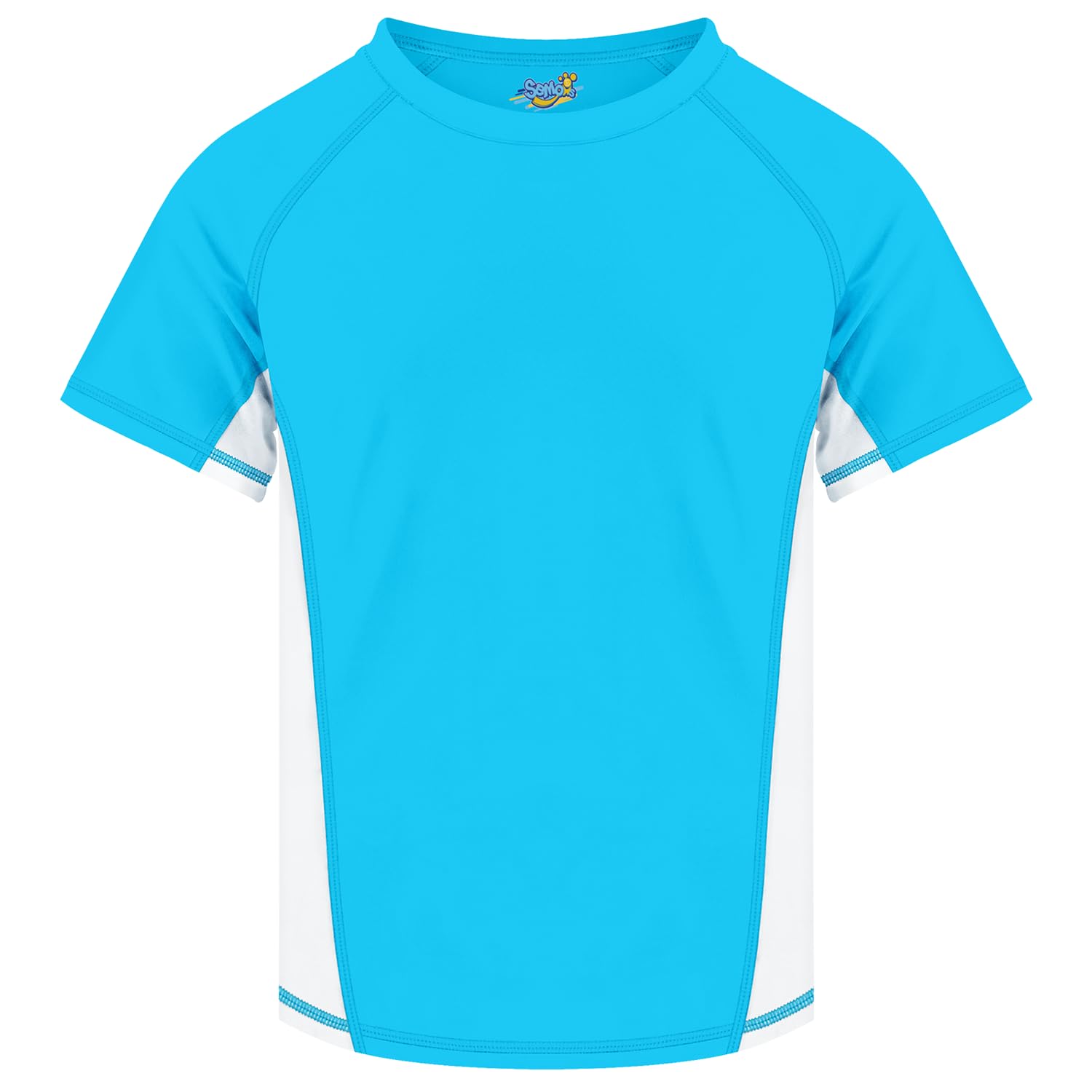 Boys Rash Guard Swim Shirt Short Sleeve for Toddler Kids Youth Rashguard Water Shirt UPF+ 50 Quick Dry Swimming Shirt