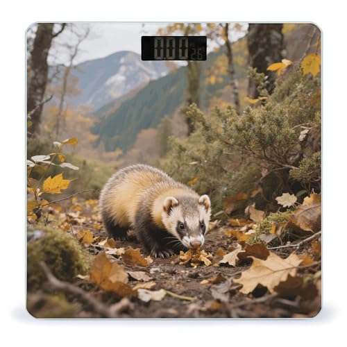 Báscula digital de baño Ferret - Badger vidrio templado 400 lb miniatura 1