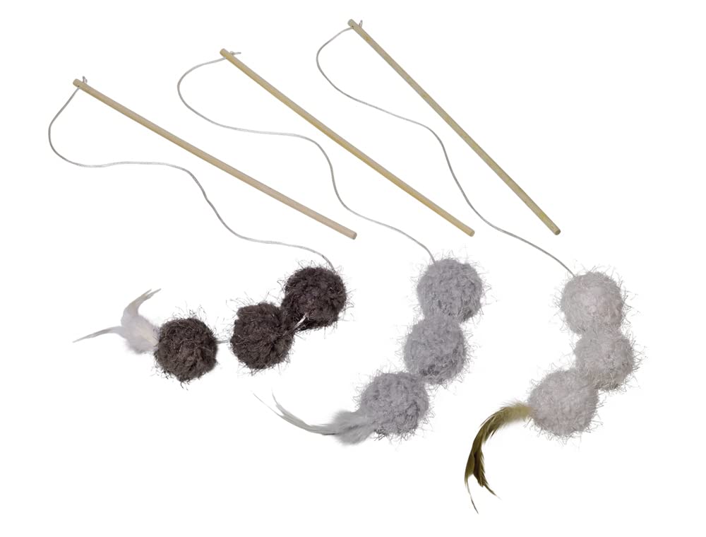 Nobby 66966 Canne à pêche avec balles en Peluche