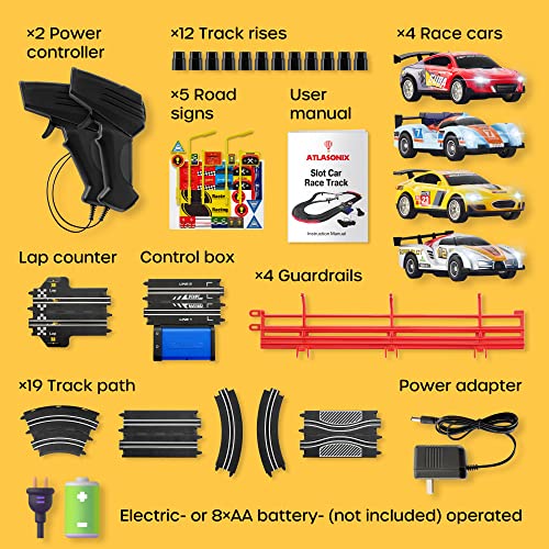 Atlasonix SCRT2022 Slot Car Race Tracks Sets thumb #6
