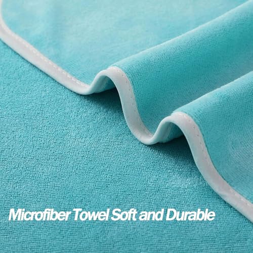 Image of Microfiber Gym Towels Bigger Size Super Soft for Exercise Fitness, Sports