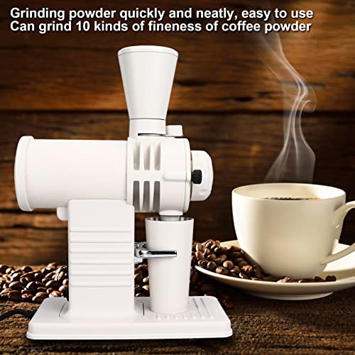 Elektrische Kaffeebohnenmühle, 200 W, 2500 U/min, Automatische Kaffeemühle, 10 Gänge, Einstellbare Grat-Kaffeemühle… – Bild 3