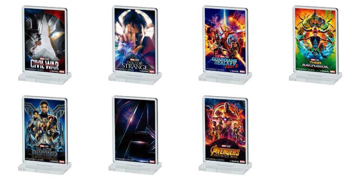 マーベル アベンジャーズ ポスター アクリルスタンド ガチャ フィギュア MARVEL ポスター アクリルスタンド 02 マーベル アベンジャーズ