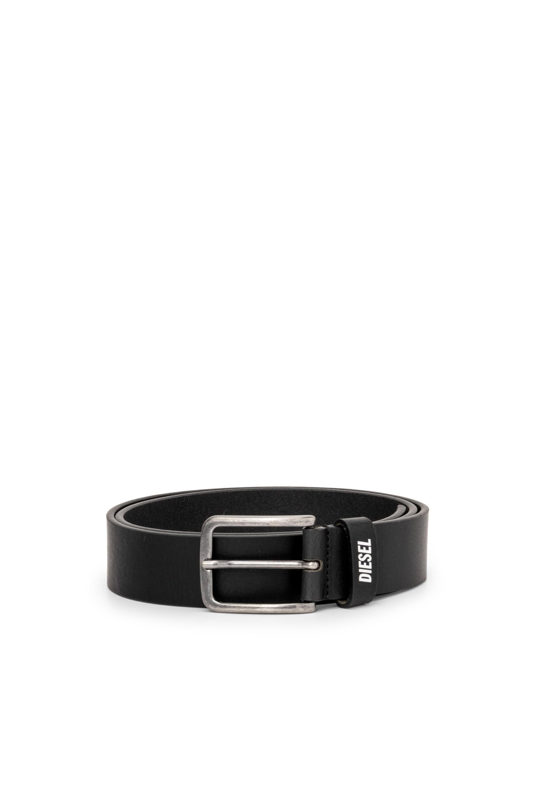 Amazon.co.jp: [ディーゼル] メンズ レザーベルト DIESEL LOGO B-BASIC