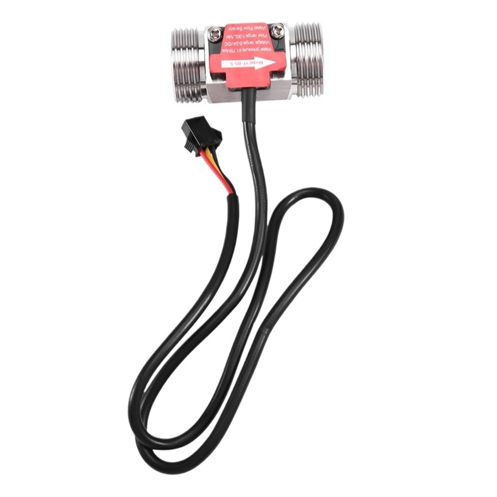 caudalímetro, Tasa de fluido industrial líquido del sensor agua medidor flujo YF-B5-S 50m m for la fontanería