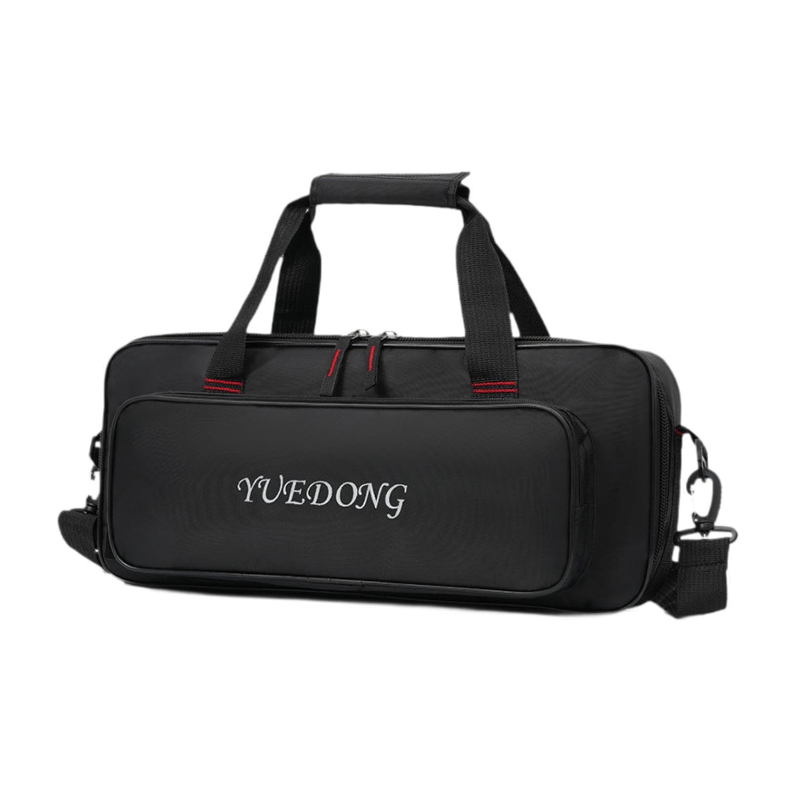 Menolana Effects Pedal Board Bag Carry Case Shoulder Bag Handbag Double Zippers Travel Case Pedalboard Zipper Pouch for Outdoor Stage, 60x27x10.5cm