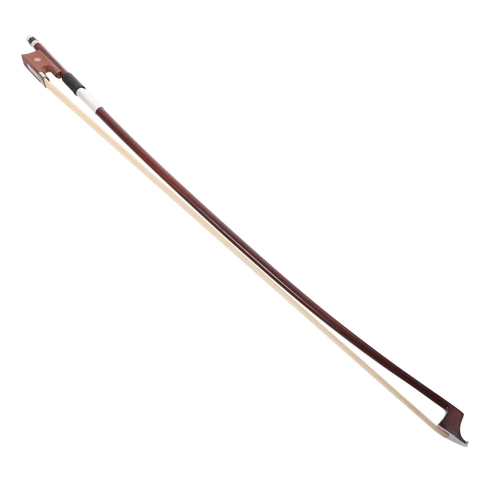 Arco de violín de tamaño 1/4, arcos de práctica profesional, instrumentos musicales de cuarto, crin marrón, apto for reemplazo