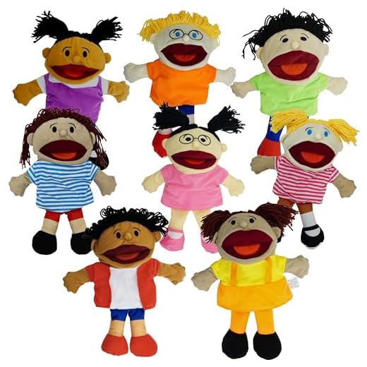 Fun Hand Puppets Set for Kids