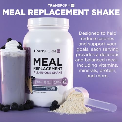TransformHQ Meal Replacement Shake Powder 28 Servings (Orange Cream) - Gluten Free, Non-GMO - Image 6