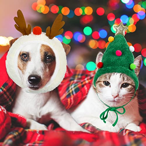 Sombrero Navideño para Perros y Gatos Xuniea Verde S miniatura 2