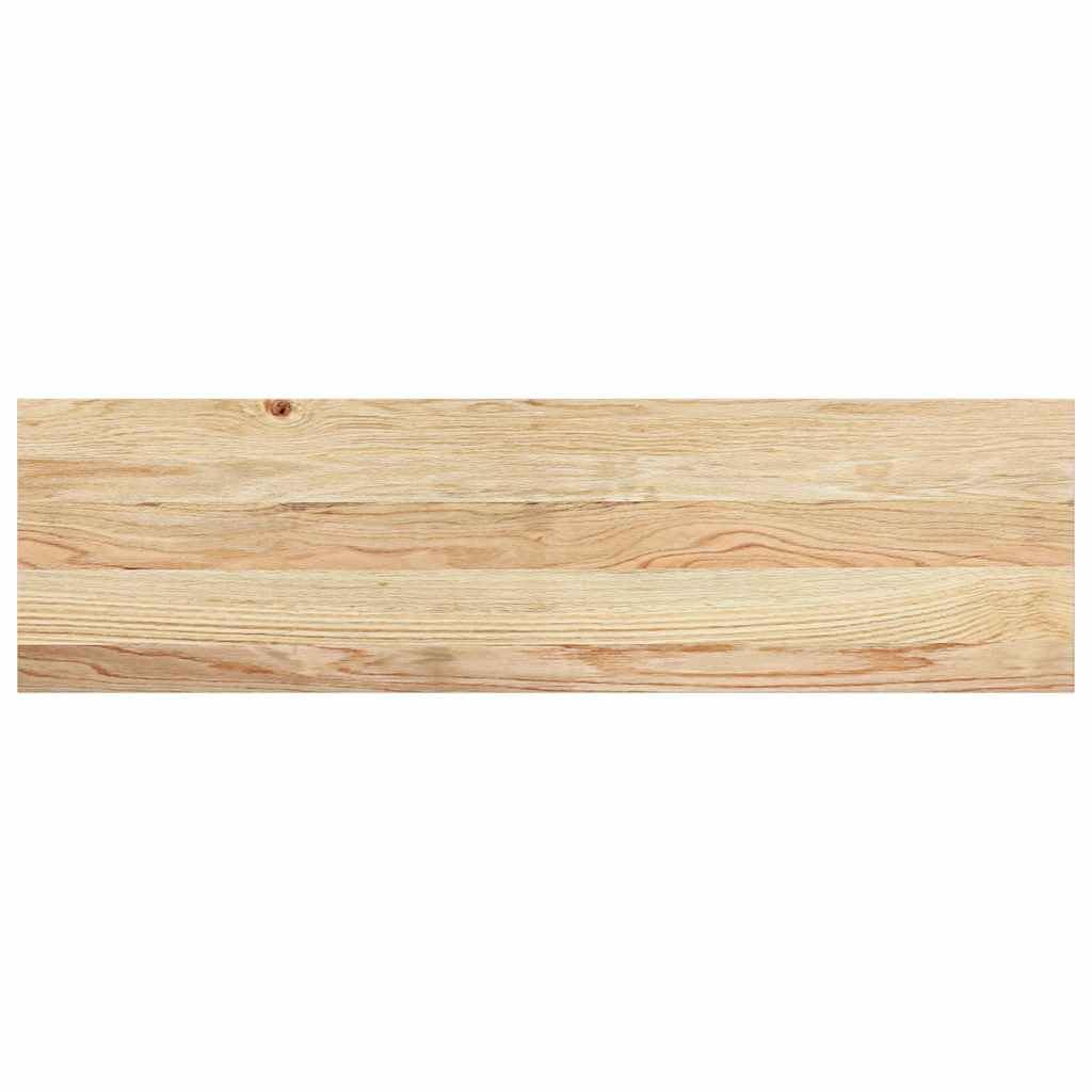 Stopnie schodowe 12 szt. Nieobrobione 90 x 25 x 2 cm lite drewno dąb