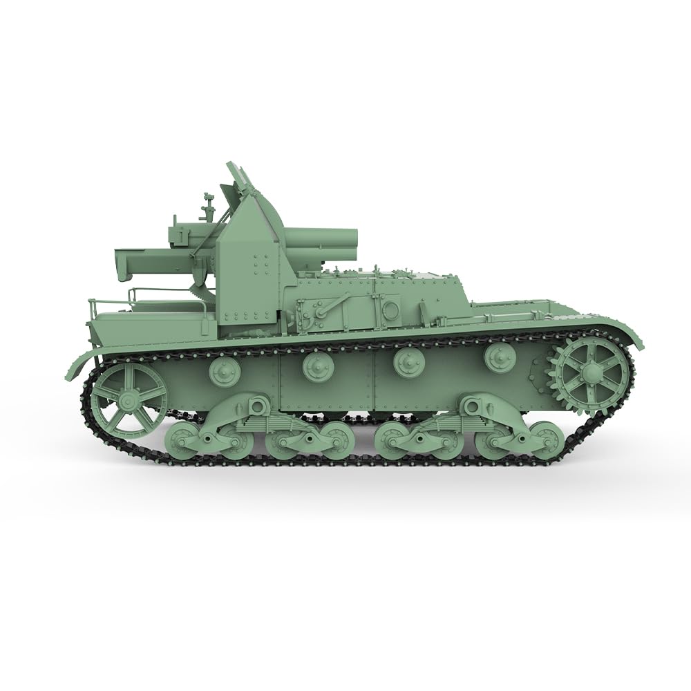 MRY-SFW SS16629 1/16 zestaw do budowy modelu wojskowego, radziecka artyleria samobieżna SU-5-2