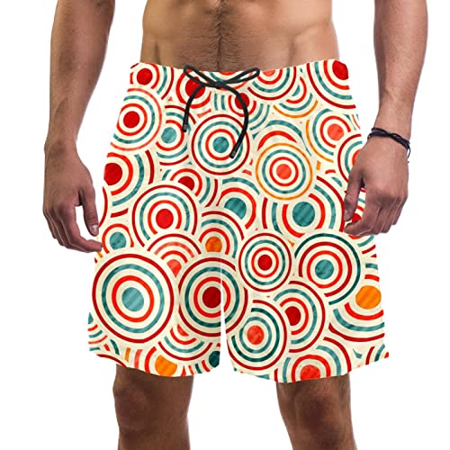 Maillots de bain shorts de plage homme Yuzheng cercle circulaire léger