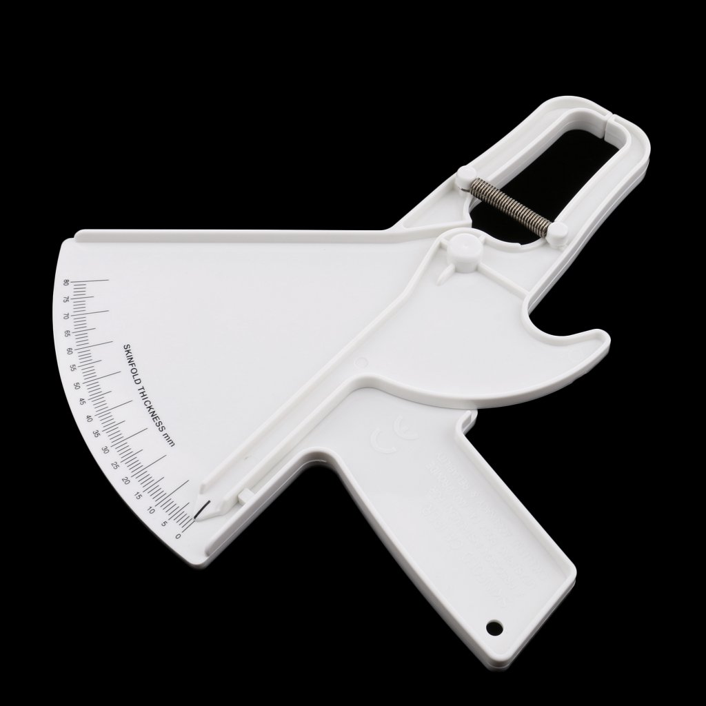 MILAAN Body Fat Tester Caliper Slim Health Measure Skinfold Tester Caliper Analyzer White (62010321FEZ-image-32